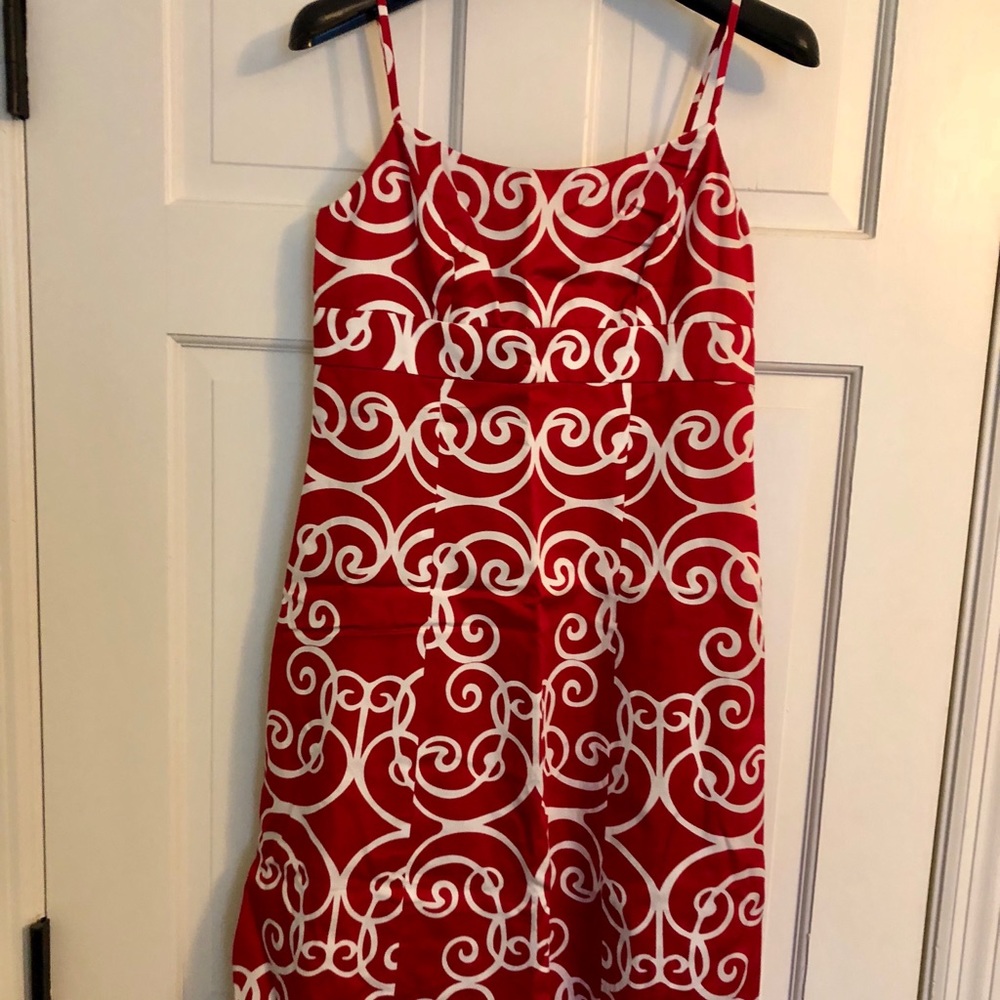 Ann Taylor Petite 00 hot pink Dress